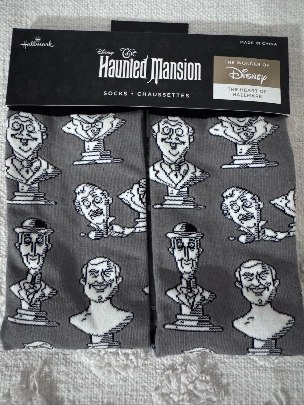 Hallmark Disney The Haunted Mansion socks OSFM
